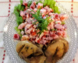 Foto del paso 11 de la receta: Pollo al horno con ensalada rusa peruana