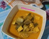 Foto langkah ke 6 dari resep Sayur Lodeh Terong Tahu Kacang Panjang Labu Siam.
