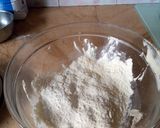A picture of step 2 of Focacia bread.