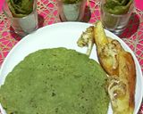 A picture of step 7 of Rice flour and Palak Masala Paratha.