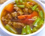 Foto langkah ke 5 dari resep Asem-Asem Daging Buncis.