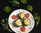 A picture of step 11 of Stuffed Capsicum.