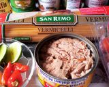 Foto langkah ke 1 dari resep Spicy Tuna and Tomato Pasta with Cappers.