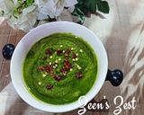 A picture of step 4 of Parsley Pesto.