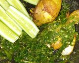 Foto langkah ke 8 dari resep Ayam geprek sambal ijo.