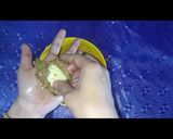A picture of step 2 of Football chicken.
