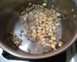 A picture of step 3 of Spinach corn soup.