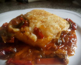 Foto del paso 7 de la receta: Bacalao en salsa de pimientos