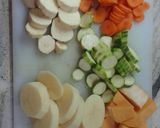 Foto del paso 3 de la receta: Patas y muslos con verduras