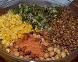 Foto del paso 6 de la receta: Ensalada de legumbres al verdeo