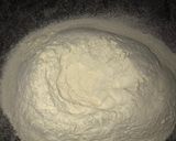 A picture of step 1 of Fluffy Doughnuts.