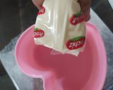 Foto langkah ke 7 dari resep Bolu Kukus Ketan Hitam Keju Lumer.