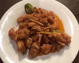 A picture of step 8 of Chicken ginger.
