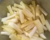A picture of step 2 of Instant Radish Pickle.