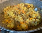 Une image de l'étape 4 de Veggi’tas (fajitas végétariennes).