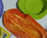 Foto langkah ke 1 dari resep Puding Susu Pepaya.