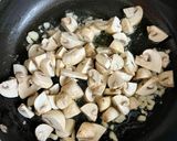 A picture of step 2 of Creamy Walnut Mushroom 🍄‍🟫 Toast.