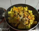 A picture of step 11 of Pethe Ki Sabzi.