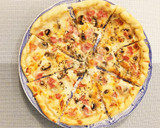 Foto del paso 5 de la receta: Pizza Blanca con Champiñones y Jamón York