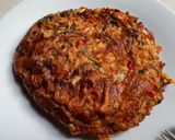 Foto langkah ke 5 dari resep 90. Omelet Mie Sakura Goreng Pedas.