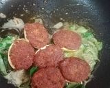 A picture of step 8 of Tamil style fried eggs.