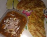 A picture of step 4 of Chole kulche.