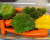 A picture of step 3 of Rainbow Vegtable Stew.