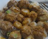 Foto langkah ke 4 dari resep Cilok isi ayam bumbu kacang.