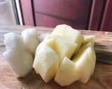 Foto langkah ke 3 dari resep Mpasi 6month apel, pir dan labu kuning.