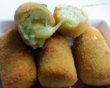 Foto del paso 19 de la receta: Croquetas de patata con corazón de queso fundido
