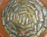 A picture of step 6 of Stuffed Grape Leaves with Meat Casserole.