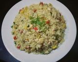 A picture of step 6 of Easiest fried rice😋🍲.