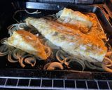 Foto del paso 4 de la receta: Merluza austral a la mostaza y finas hierbas