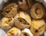 Une image de l'étape 6 de Brioche roulée au potimarron et à la cannelle.