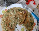 A picture of step 4 of #cabbage omellete.