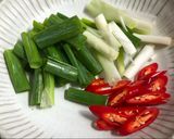 蔥燒茄子的食譜步驟1照片