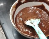 A picture of step 6 of Chocolate pudding poke cake.