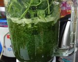 Hình bước làm 1 của món Rau má sữa dừa