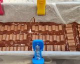 Foto del paso 7 de la receta: Brownie kinder chocolate cheesecake