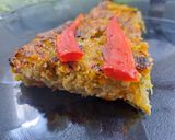 Foto del paso 3 de la receta: Tortilla de repollo y zanahorias al horno