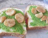 A picture of step 2 of Breadbhajia# challenge.