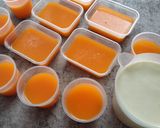 Foto langkah ke 4 dari resep 618. MANGO Cheese Puding.