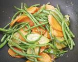 Une image de l'étape 3 de Pluma de porc et sa poêlée de légumes.