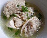Foto langkah ke 8 dari resep Tahu Bakso Ayam.