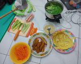 Foto langkah ke 2 dari resep Kimbab simple ala anak kost.