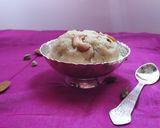 A picture of step 6 of Banana Sooji Halwa.