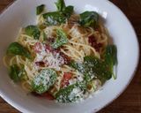 A picture of step 9 of ☆Basic☆ Aglio Olio e Peperoncino - the simplest & the best pasta.