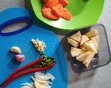 Foto langkah ke 3 dari resep Kerapu Asam Pedas Manis.