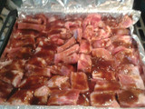 Costillas al horno con salsa barbacoa