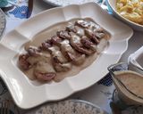 A picture of step 4 of Pork Tenderloin with Pepper Sauce.
